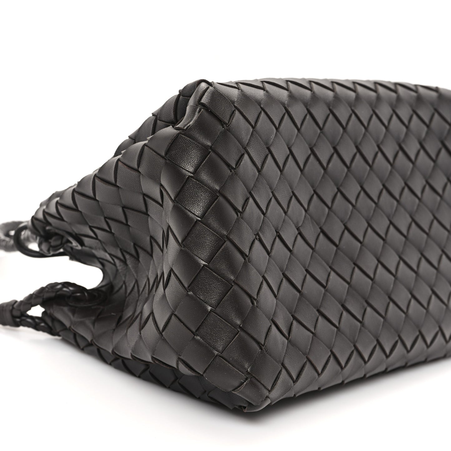 Nappa Intrecciato Small Parachute Shoulder Bag Fondant