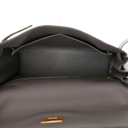 Hermes Togo Kelly Retourne 32 Etain 5 of 13