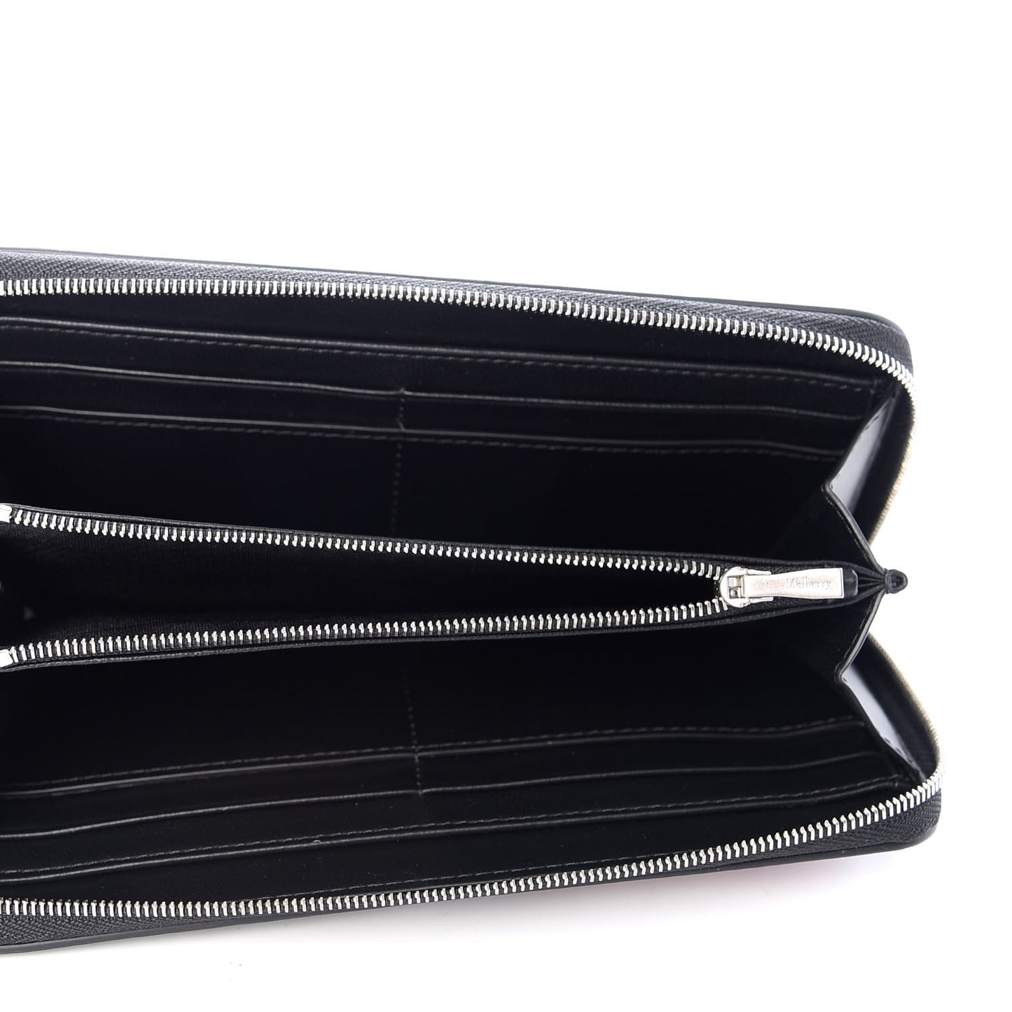 Tartan Canvas Zip Around Wallet Scarlet