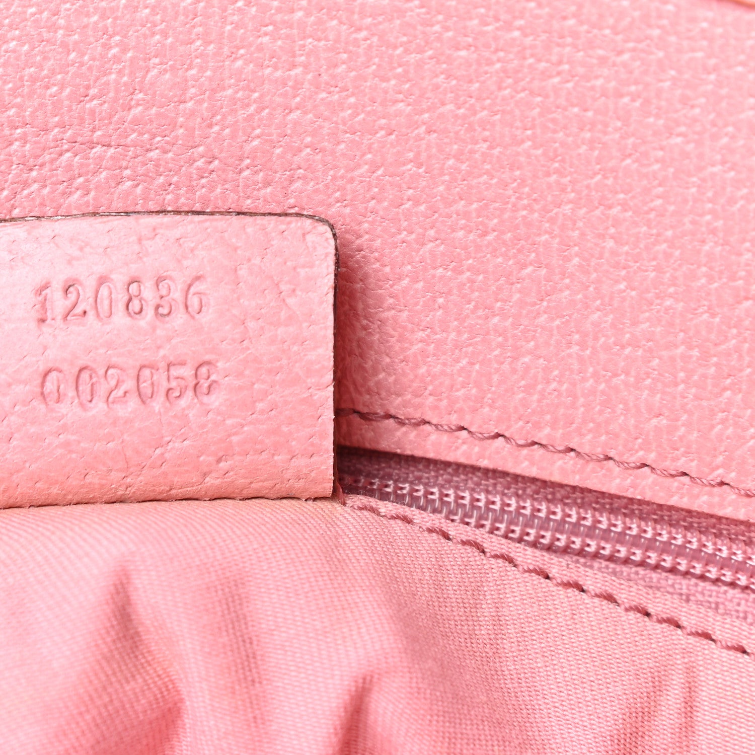 Gucci Monogram Large Eclipse Tote Pink 7 of 9