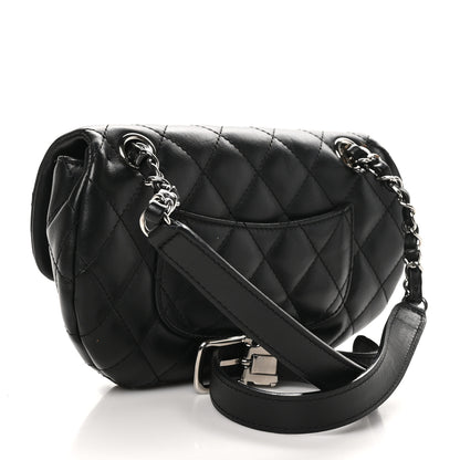 Chanel Calfskin Quilted CC Uniform Flap Belt Bag Black 3 of 10