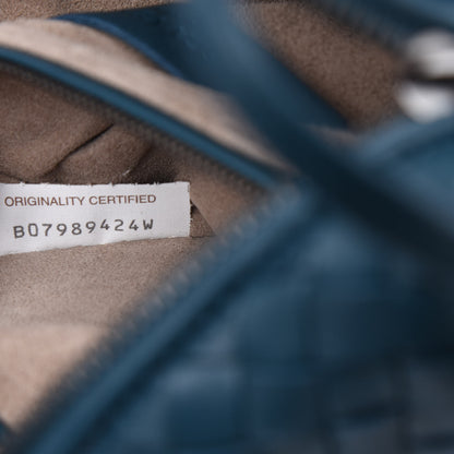 Bottega Veneta Nappa Intrecciato Nodini Bag Petrol Blue 10 of 11