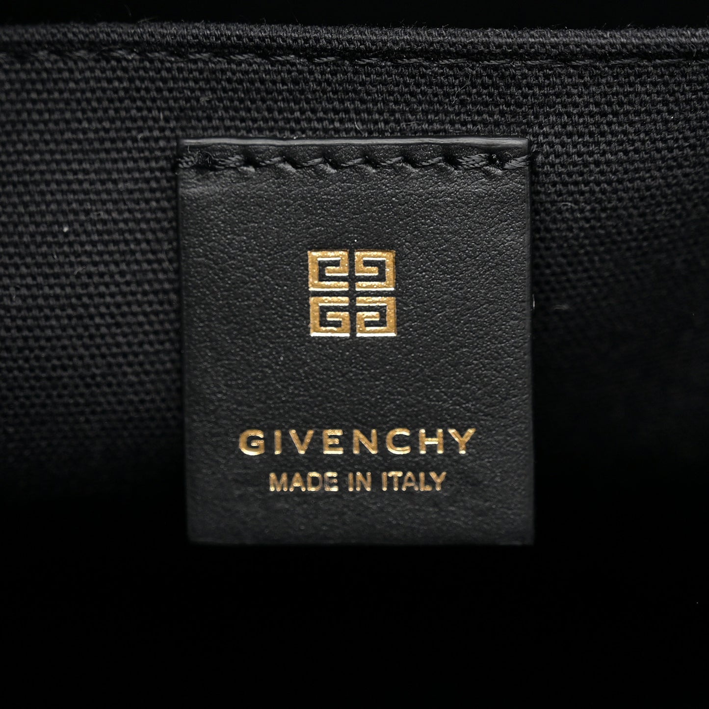 Canvas Medium Tote Beige Black