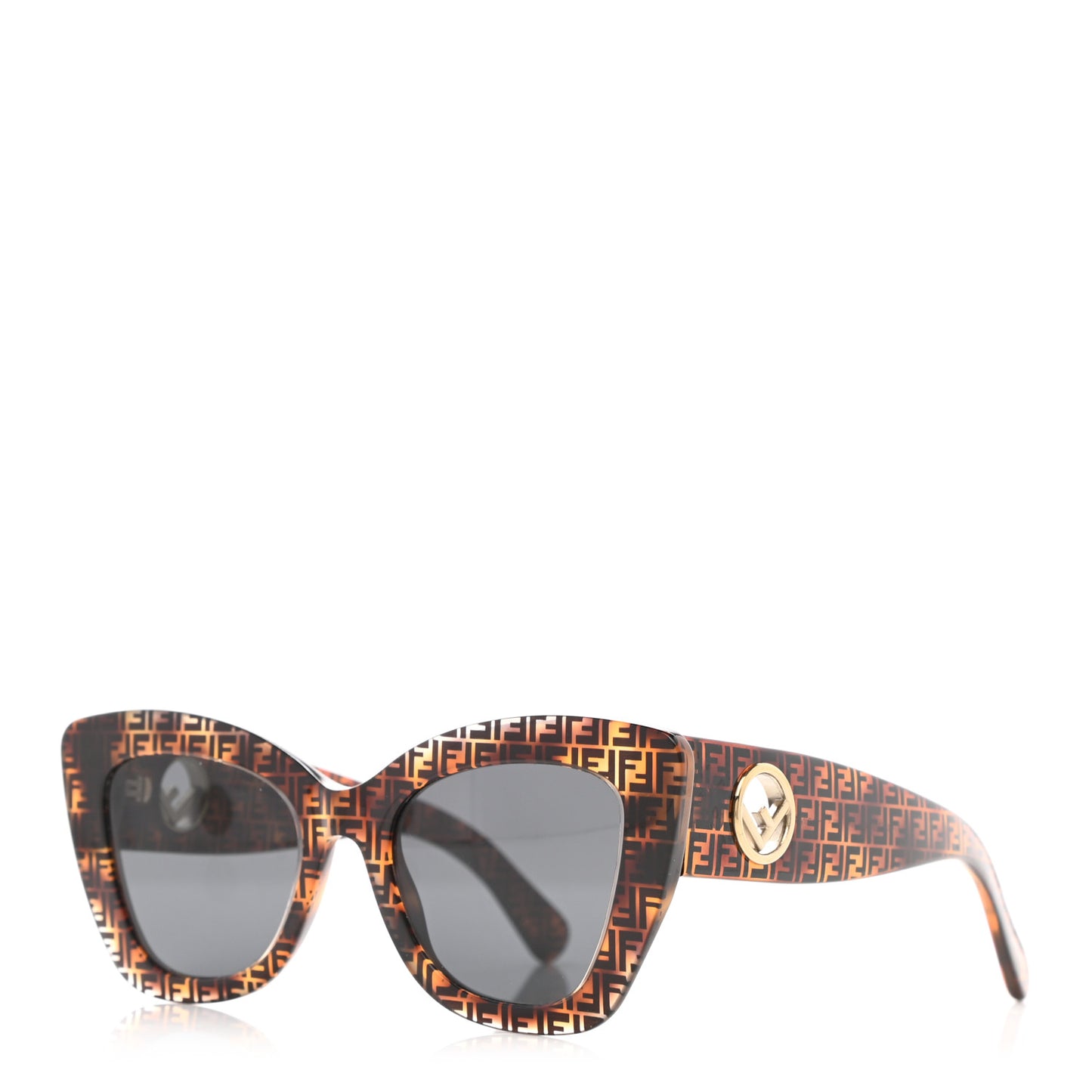 Acetate F is Fendi FF 51mm Cat Eye Sunglasses 0327/S Tortoise Camouflage