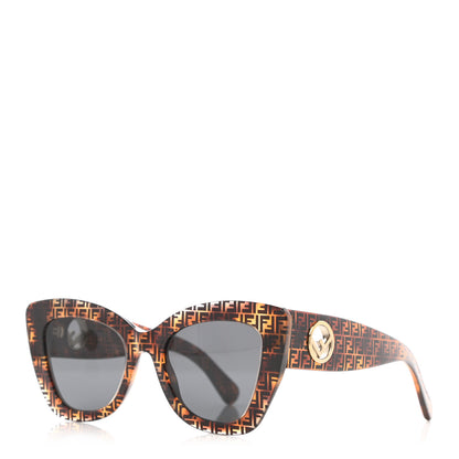 Fendi Acetate F is Fendi FF 51mm Cat Eye Sunglasses 0327/S Tortoise Camouflage 1 of 6