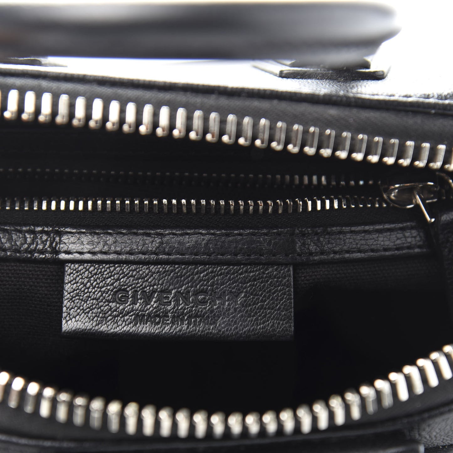 Sugar Goatskin Mini Antigona Black