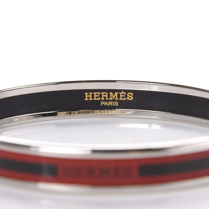 Hermes Enamel Printed Narrow Bracelet 3 of 5