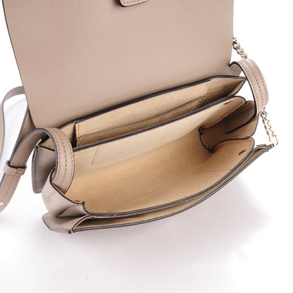Chloe Suede Calfskin Small Faye Shoulder Bag Motty Grey 5 of 7