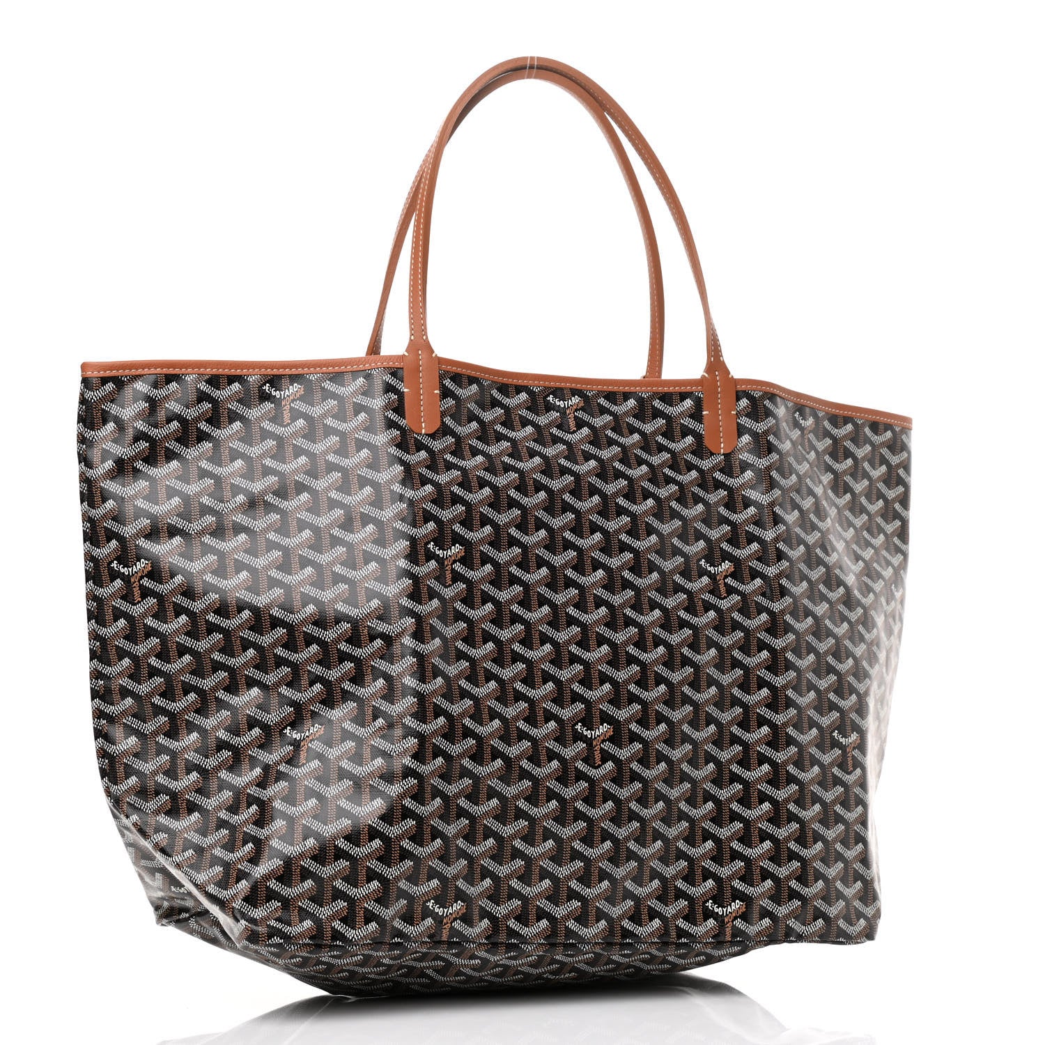 Goyard Goyardine Saint Louis GM Black Gold 4 of 11