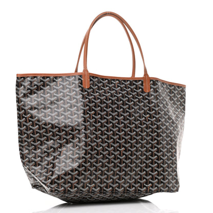 Goyard Goyardine Saint Louis GM Black Gold 4 of 11