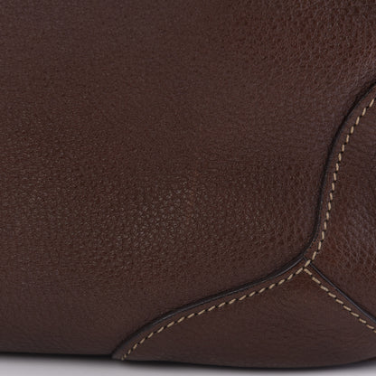 Prada Vitello Daino Side Pocket Hobo Bruciato 12 of 14