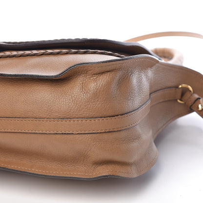 Chloe Calfskin Braided Medium Marcie Satchel Nut 10 of 17