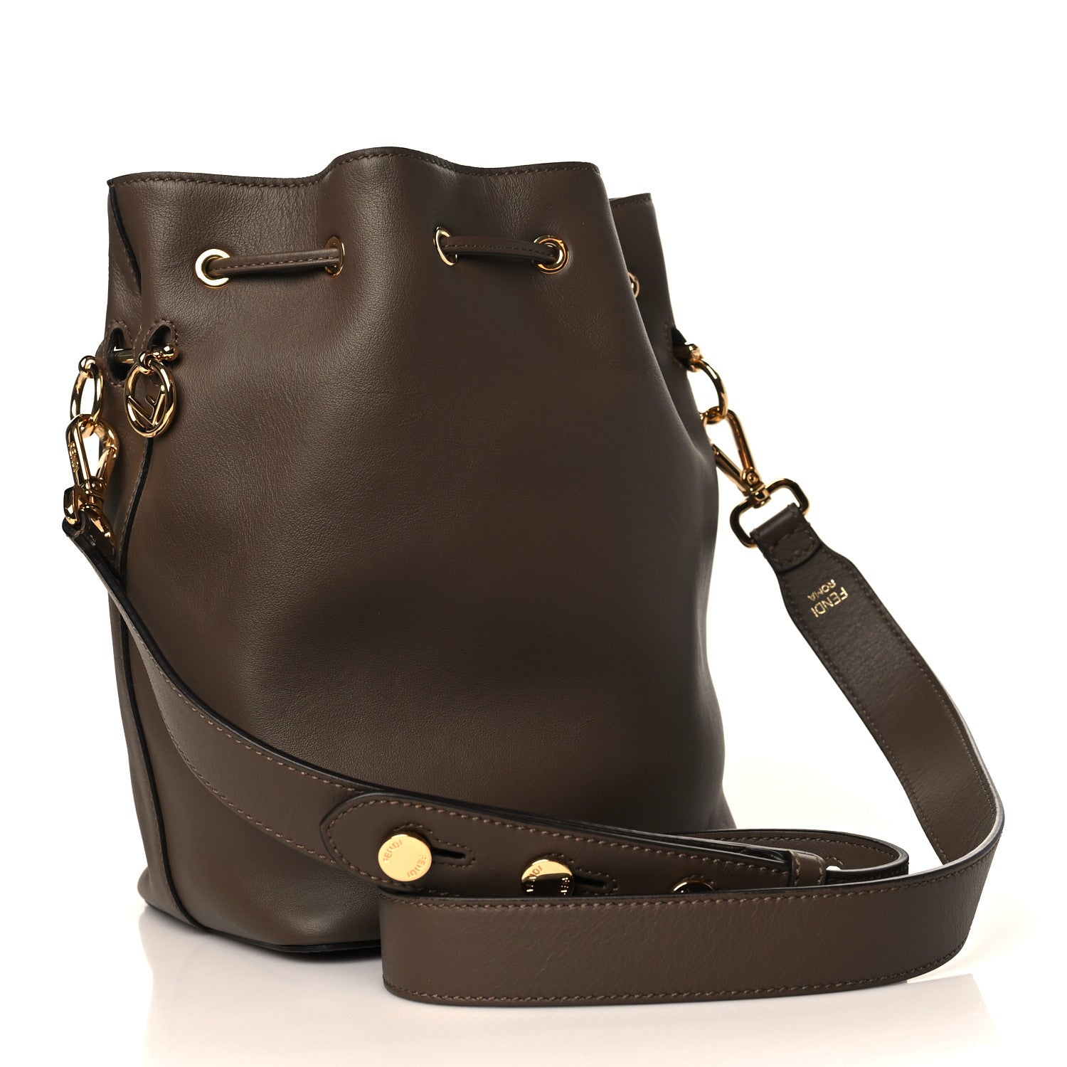 Fendi Vitello Grace Matte F is Fendi Grande Mon Tresor Bucket Bag Maya 3 of 9