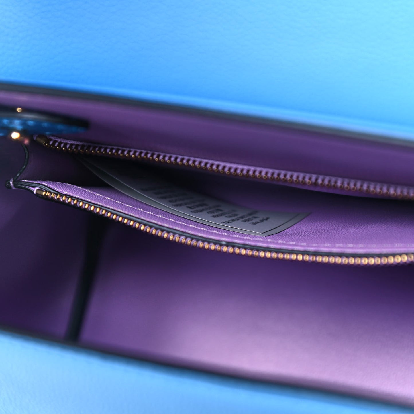 Calfskin Medium La Medusa Bag DV Blue