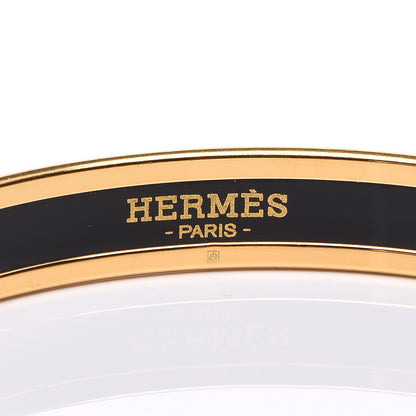 Hermes Enamel Printed Narrow Balcons Du Guadalquivir Bracelet 65 4 of 6