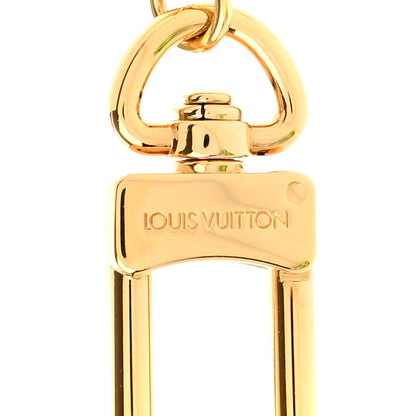 Louis Vuitton Monogram Spring Street Bag Charm Key Holder Gold 3 of 4