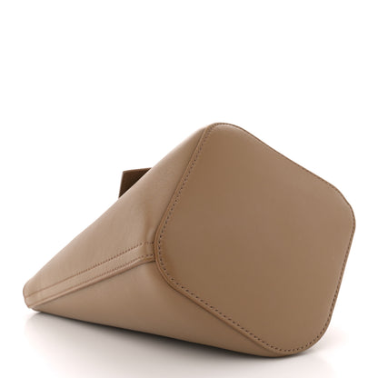 Loewe Smooth Calfskin Mini Pebble Bucket Bag Oak 4 of 9