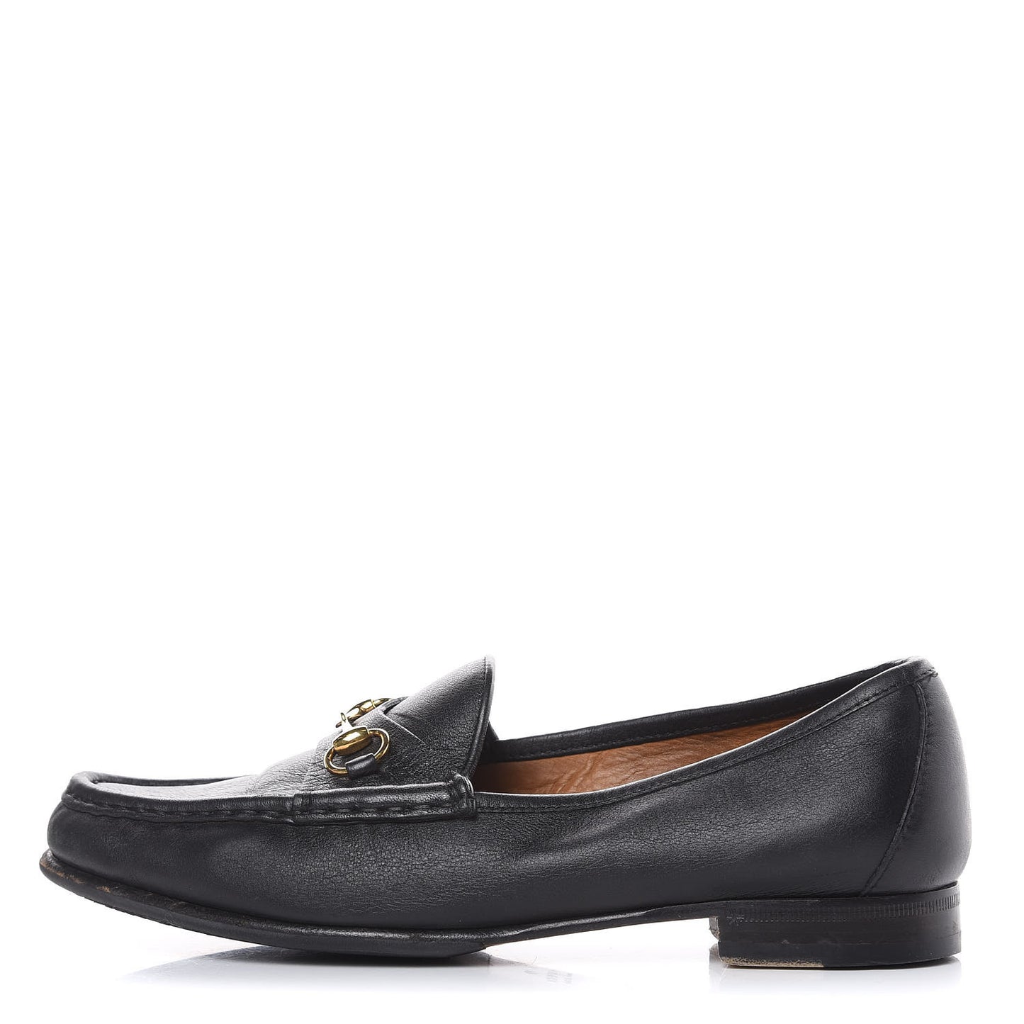 Calfskin Womens 1953 Horsebit Loafers 38 Black