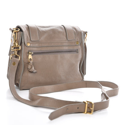 Proenza Schouler Lambskin PS1 Mini Pouch Messenger Smoke 3 of 10