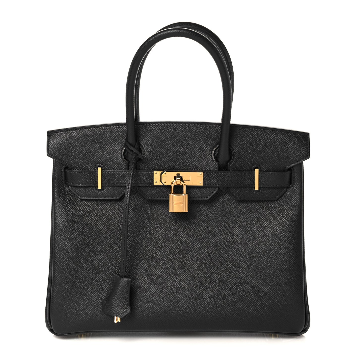 Epsom Birkin 30 Black