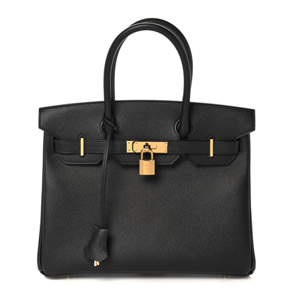 Hermes Epsom Birkin 30 Black 1 of 35