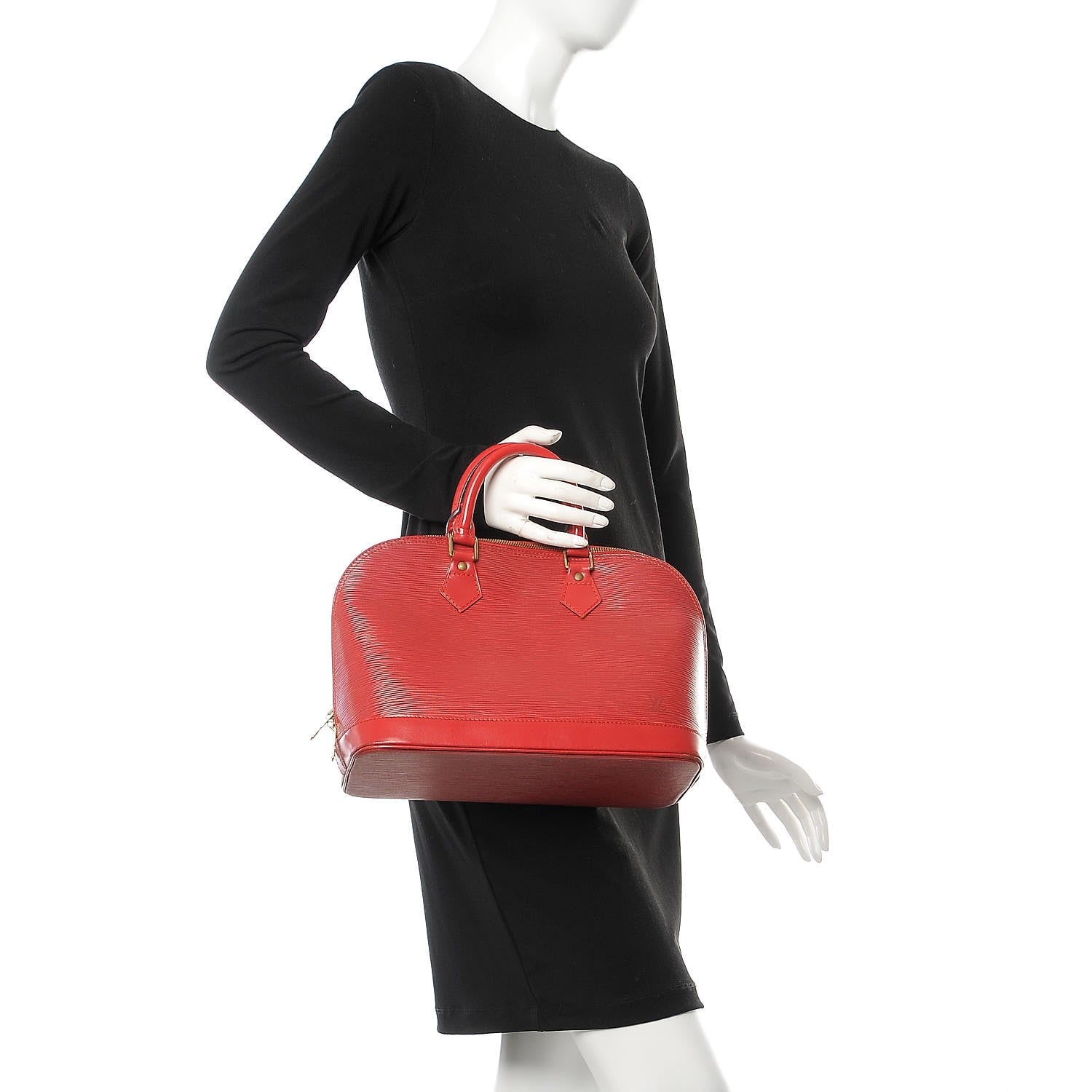 Louis Vuitton Epi Alma PM Castillan Red 2 of 10