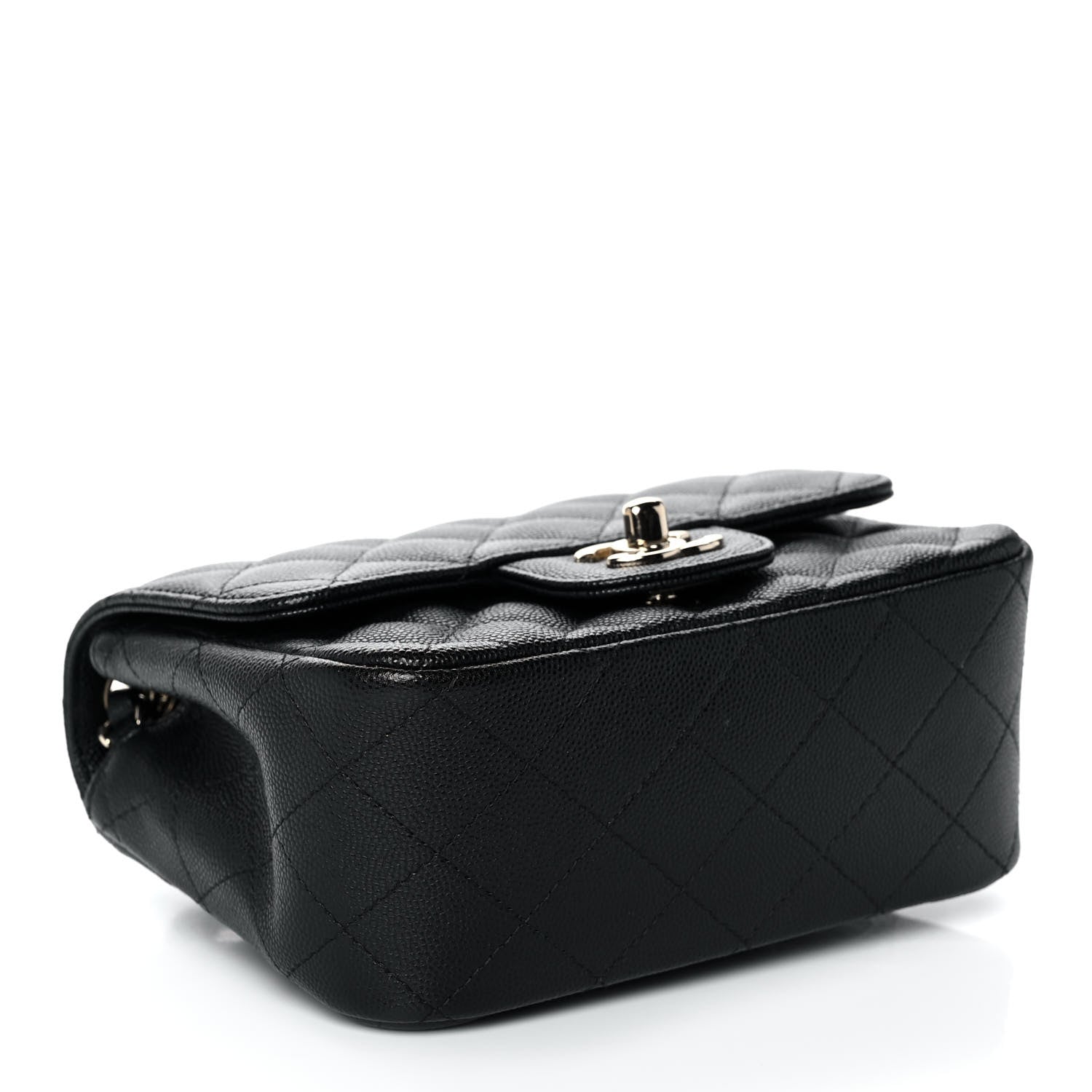 Chanel Caviar Quilted Mini Square Flap Black 4 of 13