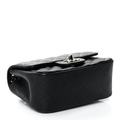 Chanel Caviar Quilted Mini Square Flap Black 4 of 13