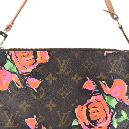 Louis Vuitton Monogram Roses Pochette Accessories 8 of 10