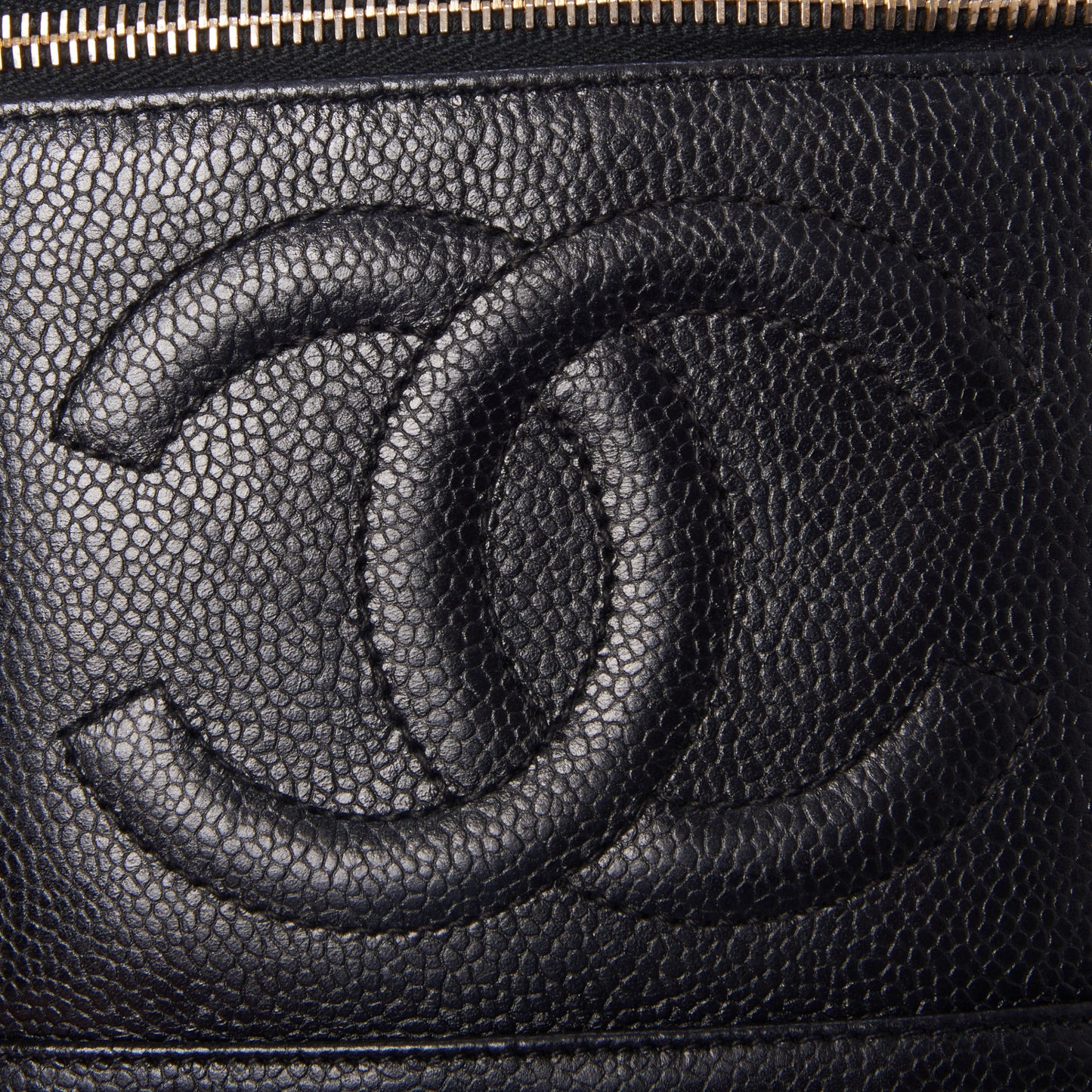 Caviar Vanity Cosmetic Case Black