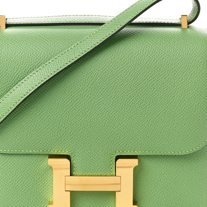 Hermes Epsom Constance 18 Vert Criquet 8 of 11