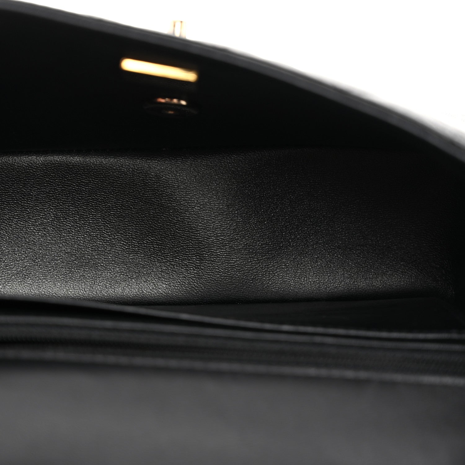 Chanel Lambskin Quilted Mini Rectangular Flap Black 5 of 10