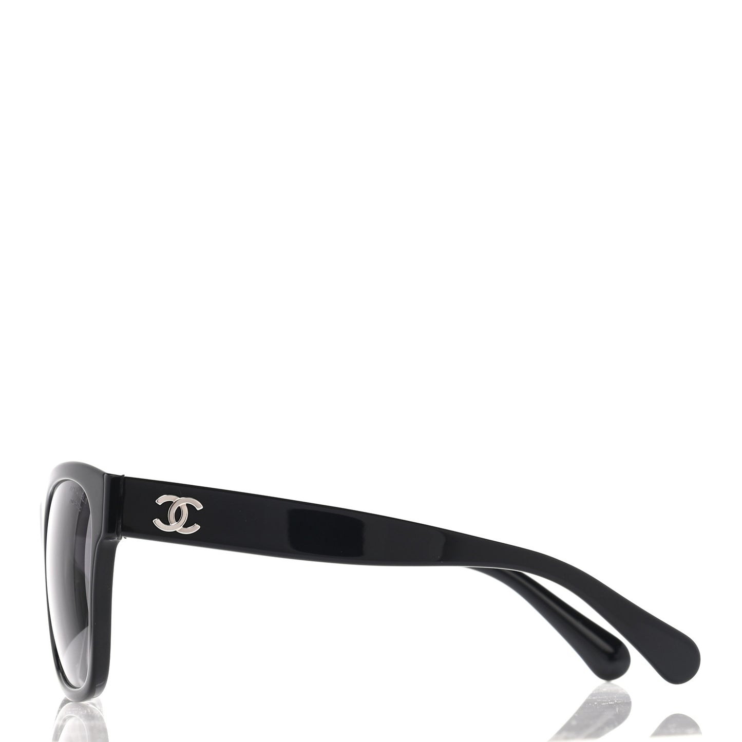 Acetate Polarized Square CC Sunglasses 5380 Black