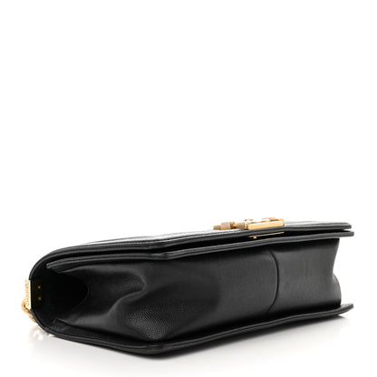 Chanel Caviar Quilted Medium Boy Flap Black 4 of 11
