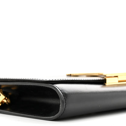 Louis Vuitton Calfskin Chain Louise MM Black 8 of 15