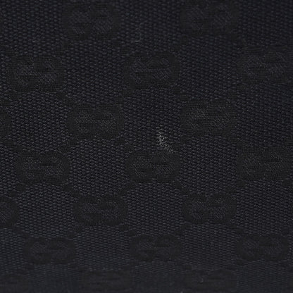 Gucci Monogram Large Horsebit Chain Hobo Black 8 of 13