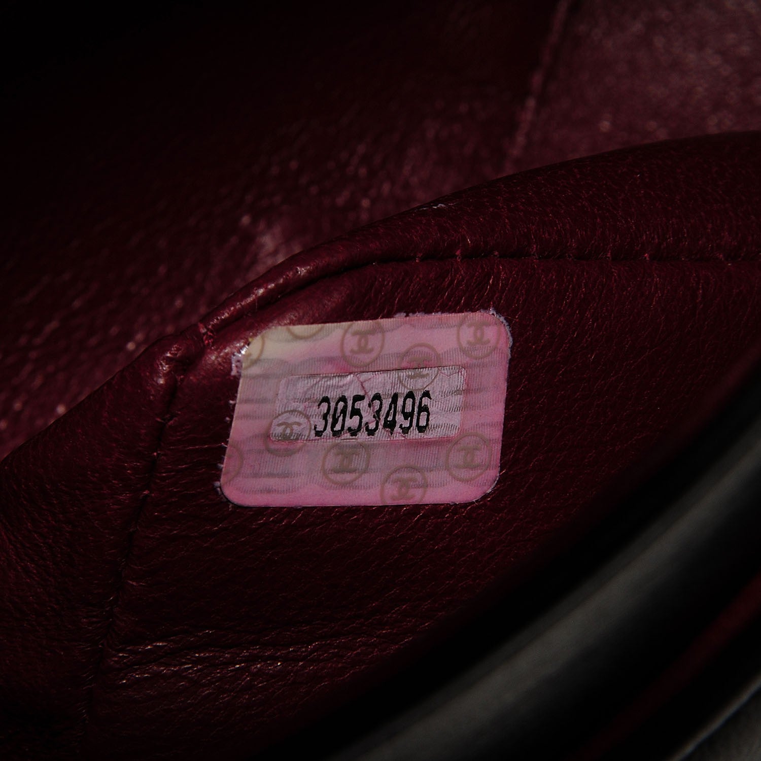 Chanel Lambskin Quilted Medium Double Flap Black 8 of 8