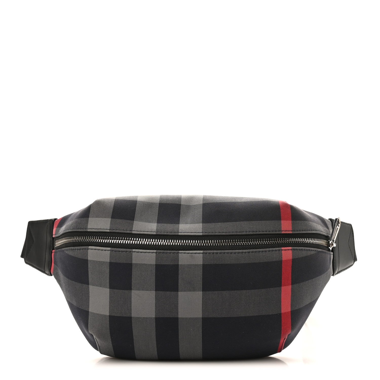 Burberry House Check Sonny Bum Bag Navy Grey 1 of 9