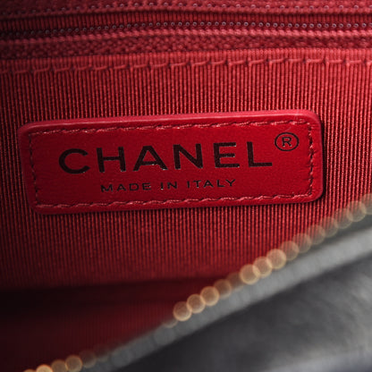 Chanel Aged Calfskin Quilted Small Gabrielle Hobo Black 5 of 10