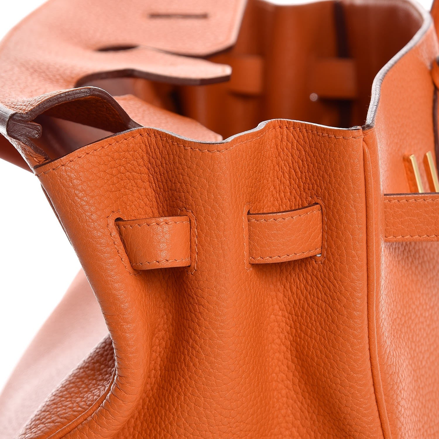 Hermes Togo Birkin 35 Orange 17 of 37