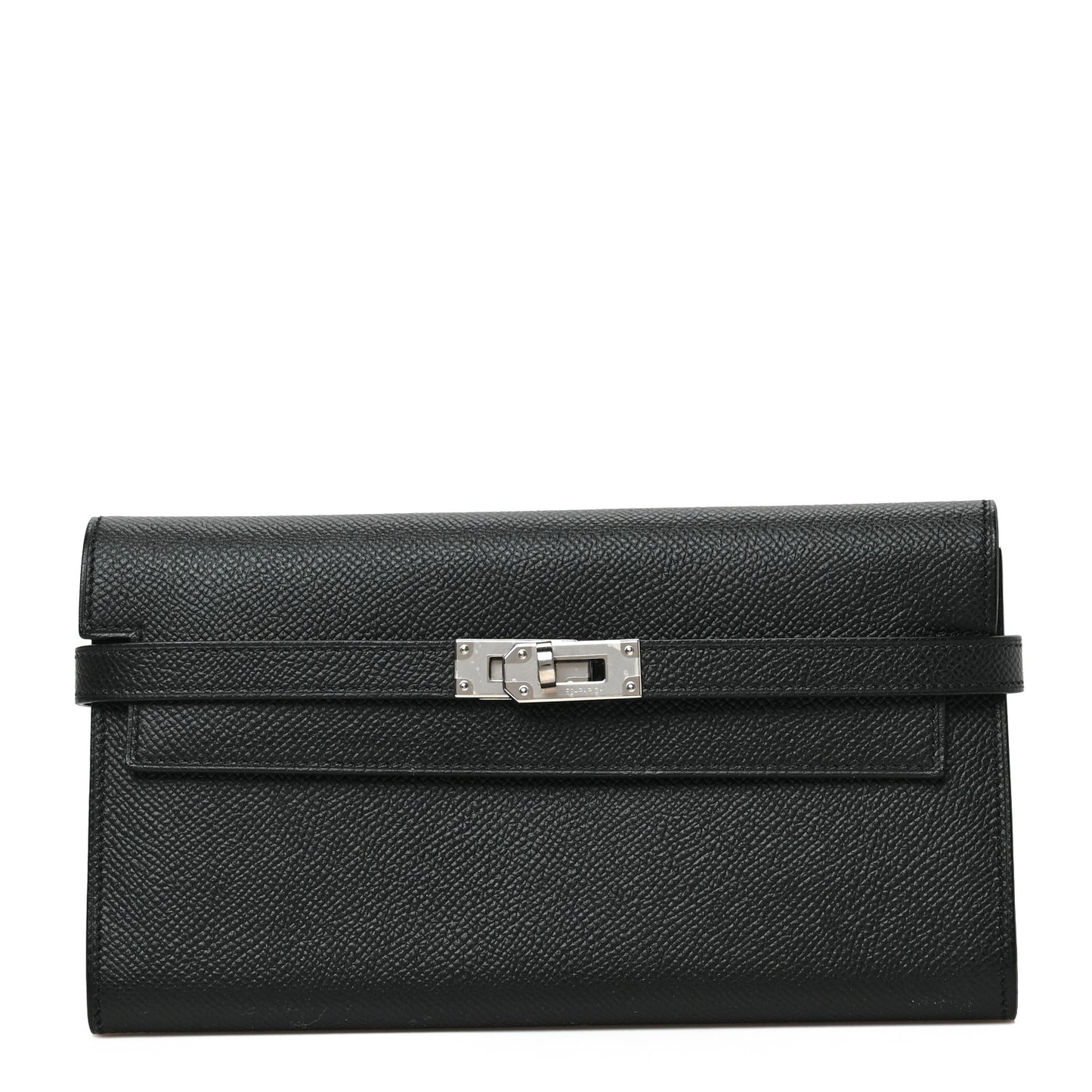 Epsom Kelly Longue Wallet Black