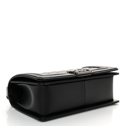 Chanel Caviar Quilted Medium Boy Flap Black 4 of 11