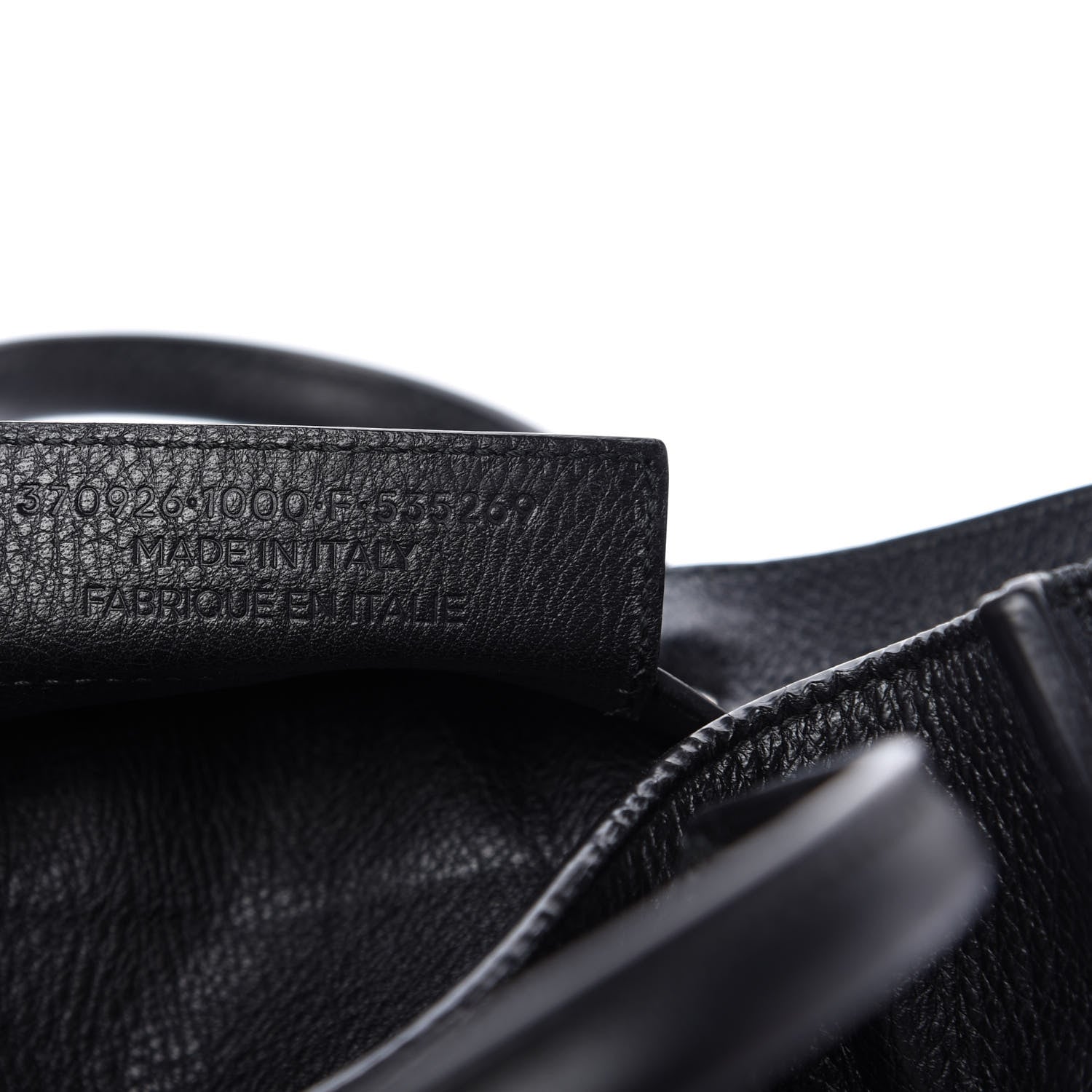 Balenciaga Veau Papier A6 Zip Around Tote Black 9 of 9