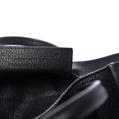 Balenciaga Veau Papier A6 Zip Around Tote Black 9 of 9
