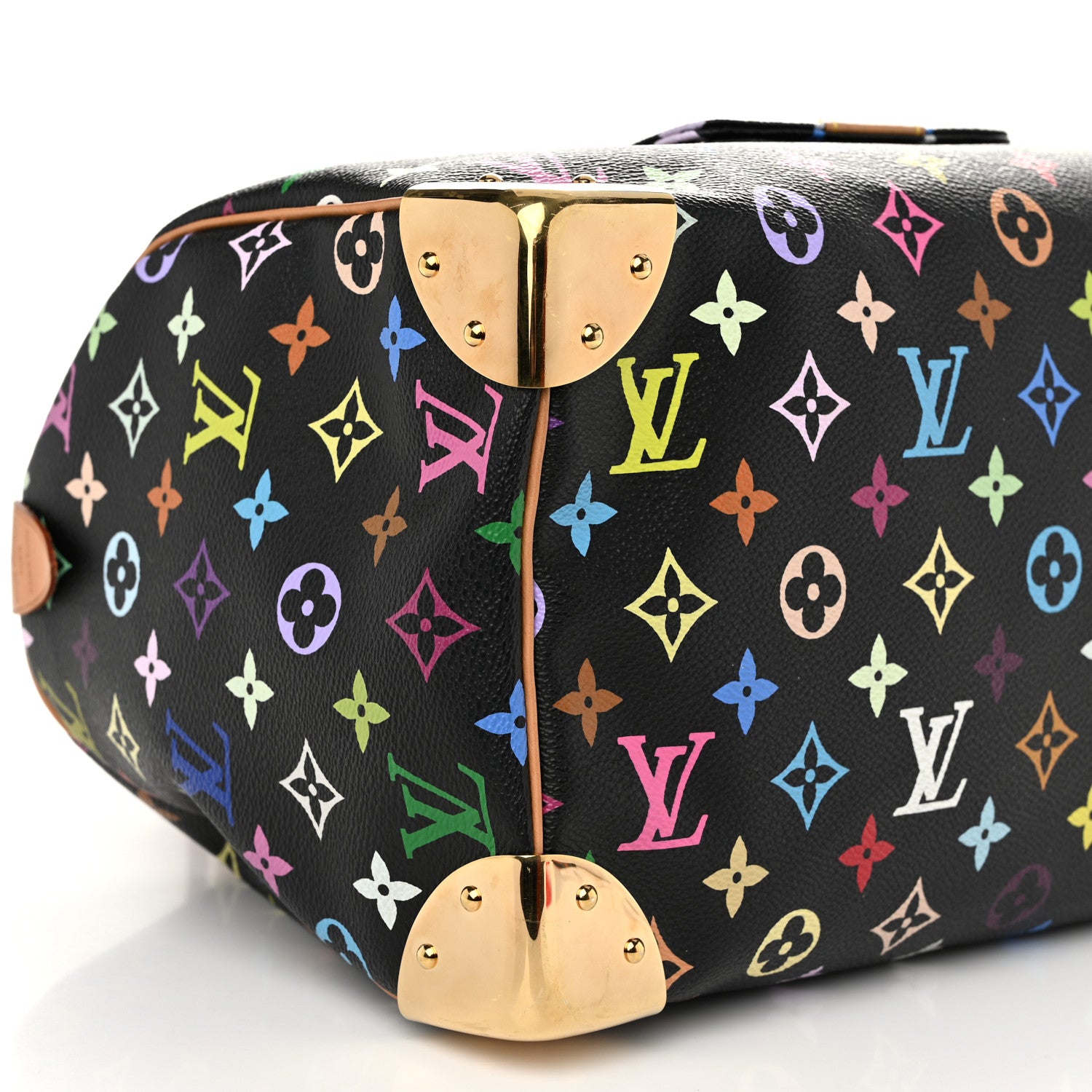 Louis Vuitton Monogram Multicolor Speedy 30 Black 8 of 9