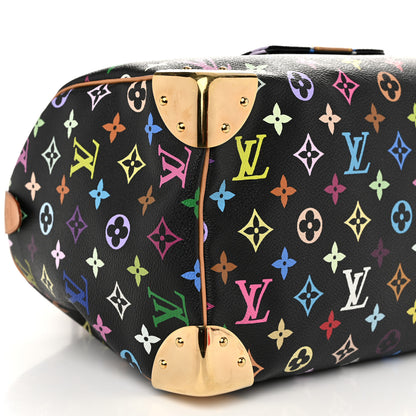 Louis Vuitton Monogram Multicolor Speedy 30 Black 8 of 9