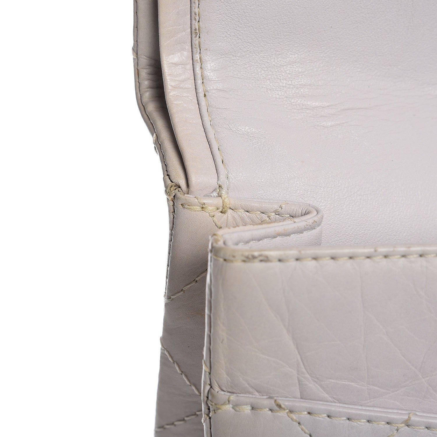 Chanel Aged Calfskin Quilted 2.55 Reissue 227 Flap White 16 of 22