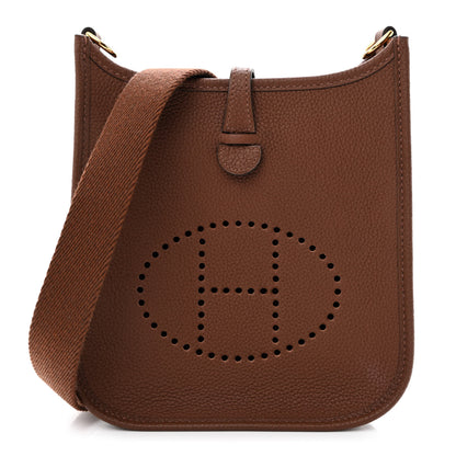 Hermes Taurillon Maurice Evelyne TPM Cacao 1 of 11