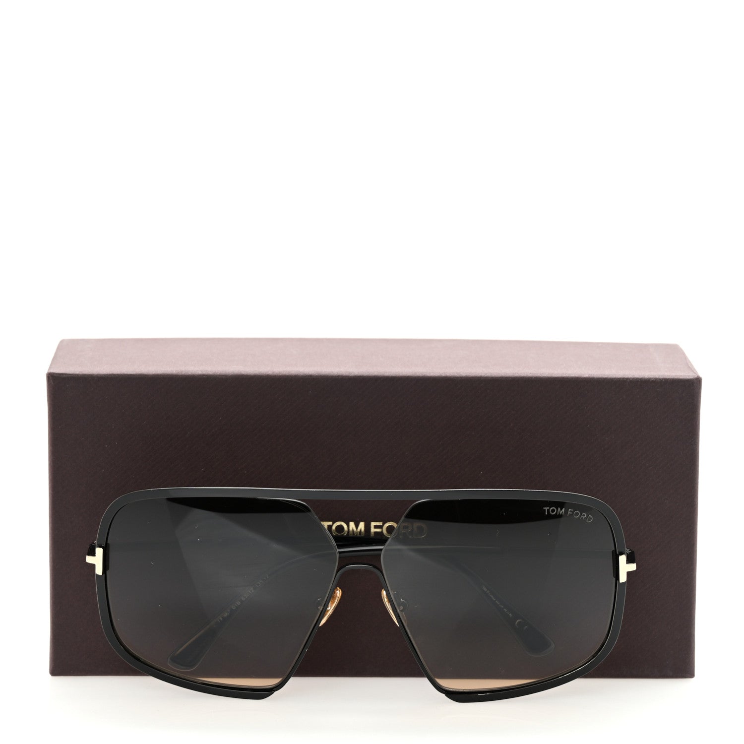 Tom Ford Warren Square Sunglasses TF867 Black 8 of 8