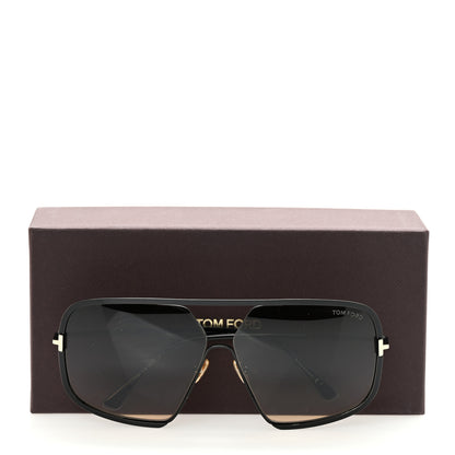 Tom Ford Warren Square Sunglasses TF867 Black 8 of 8